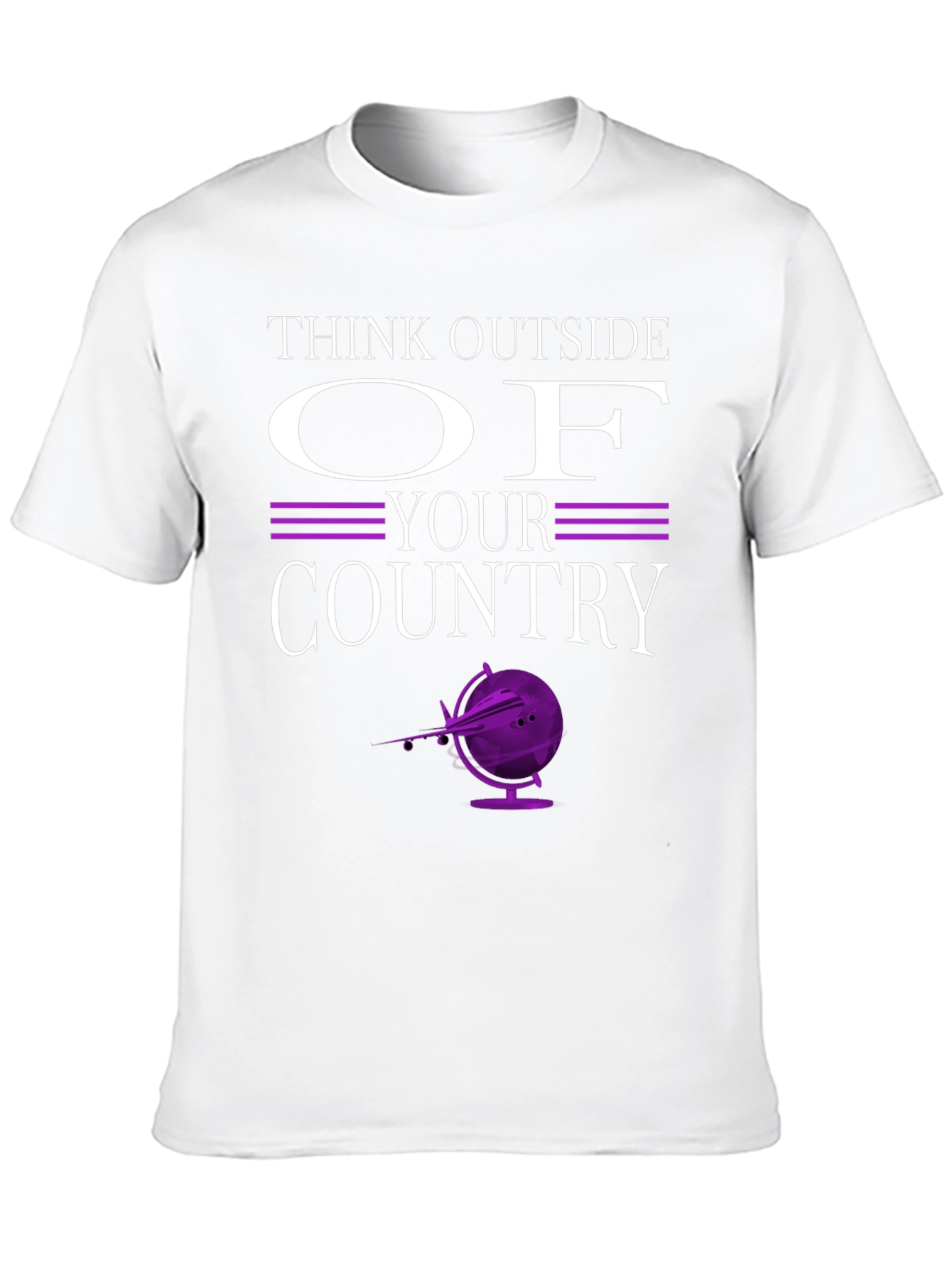 Think Outside Your Country Graphic T-Shirt