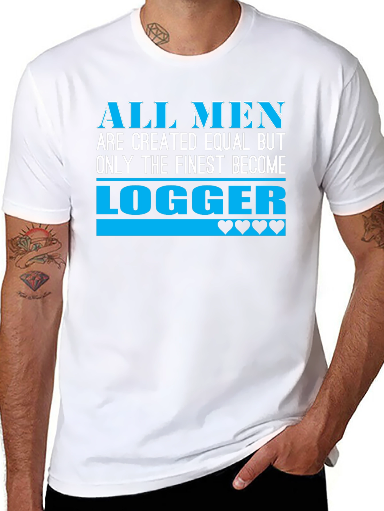 Finest Logger T-Shirt - Novelty Graphic Tee