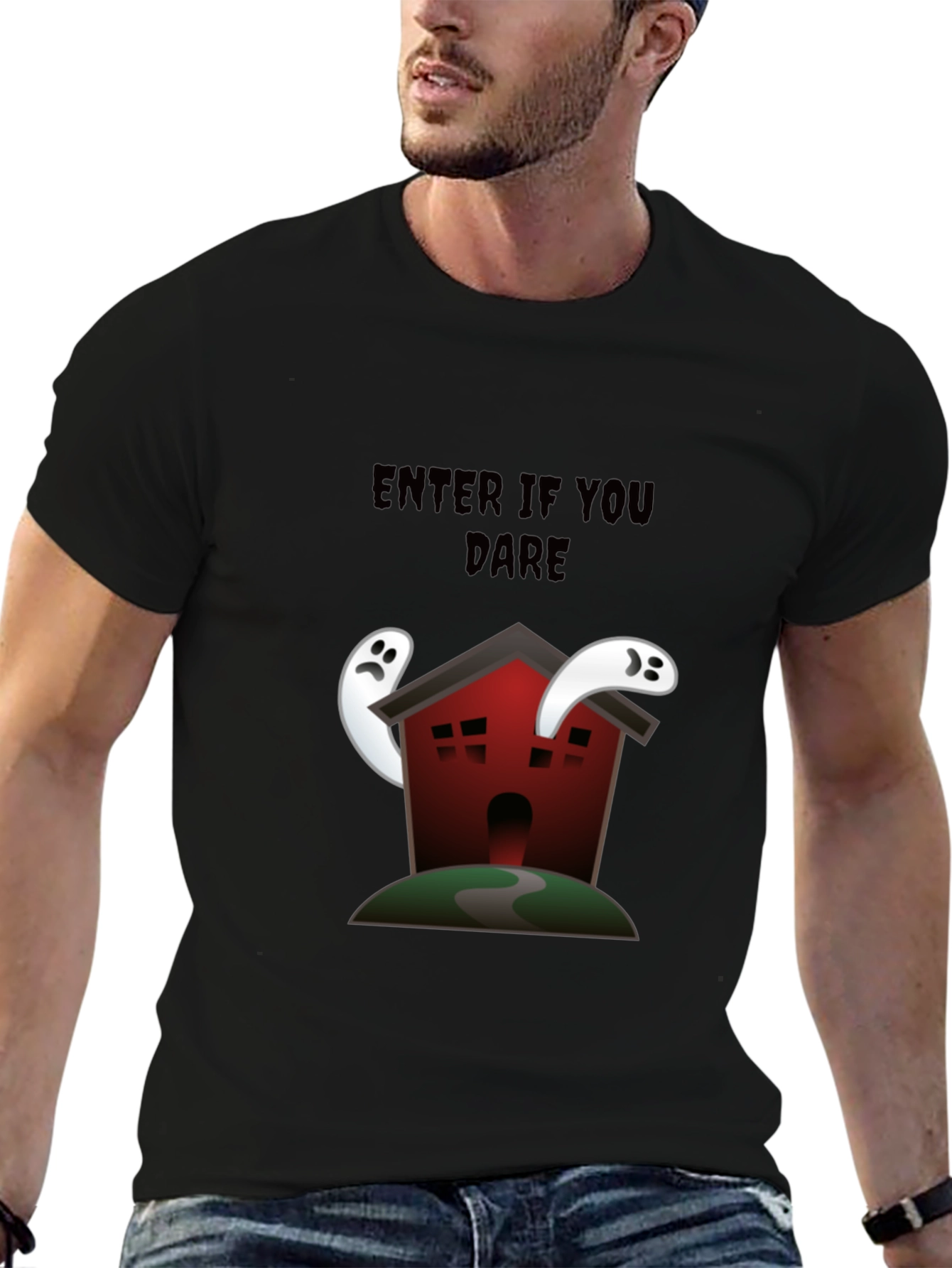 Enter If You Dare Halloween T-Shirt
