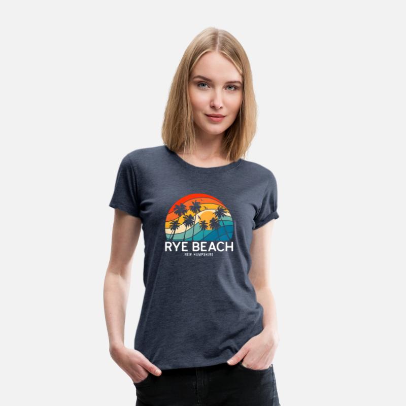 Rye Beach New Hampshire Palm Tree Tropical Beach