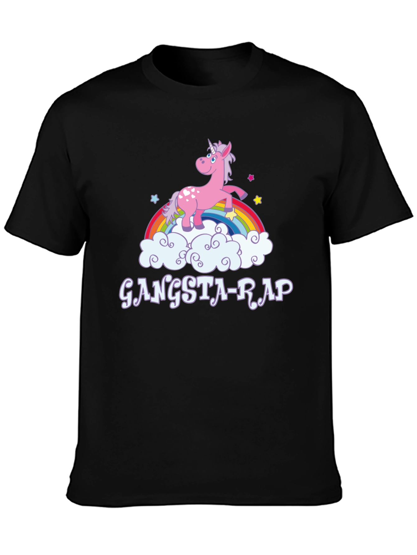 Gangsta-Rap Unicorn T-Shirt