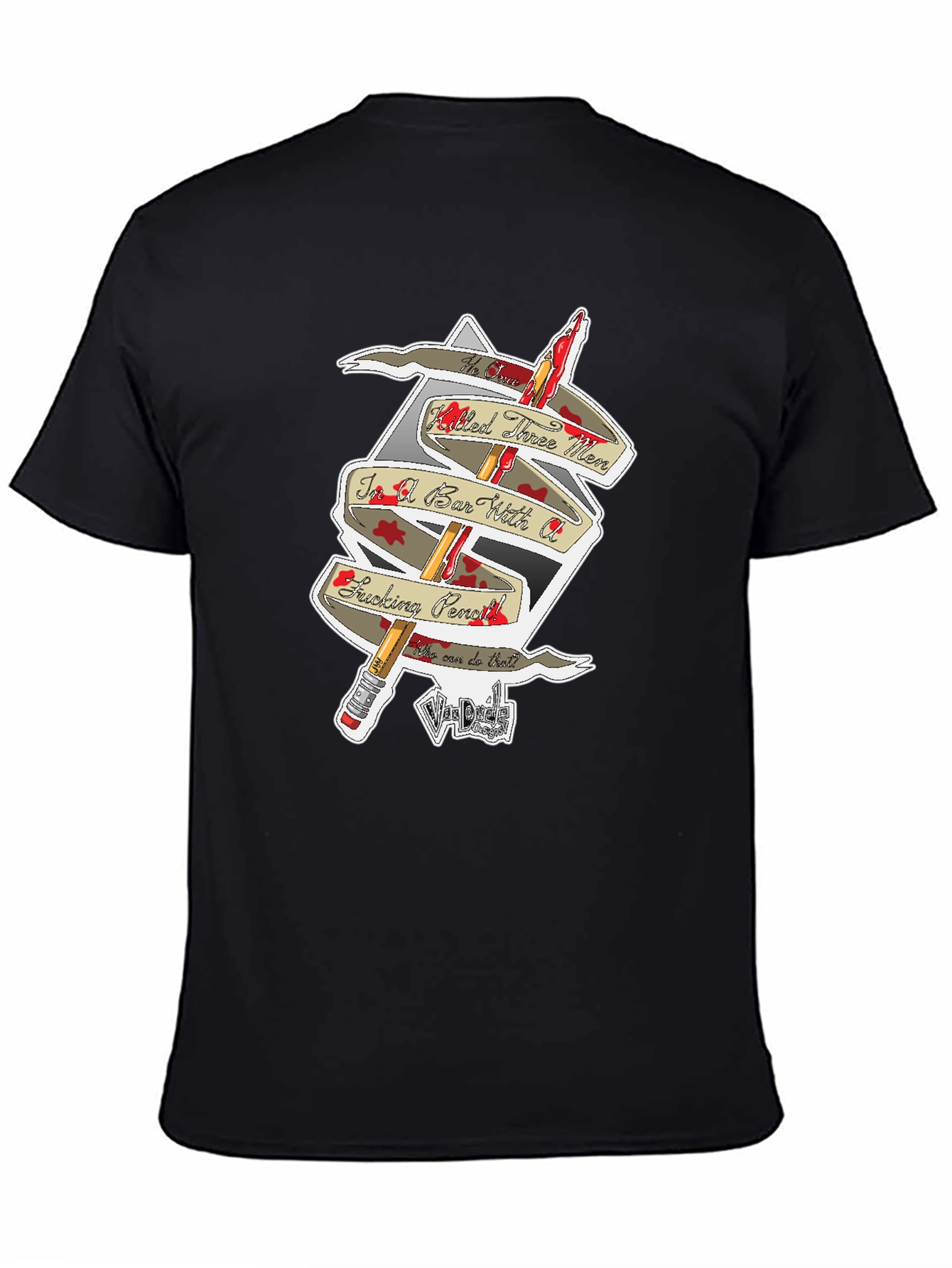 Baba Yaga Pencil T-Shirt