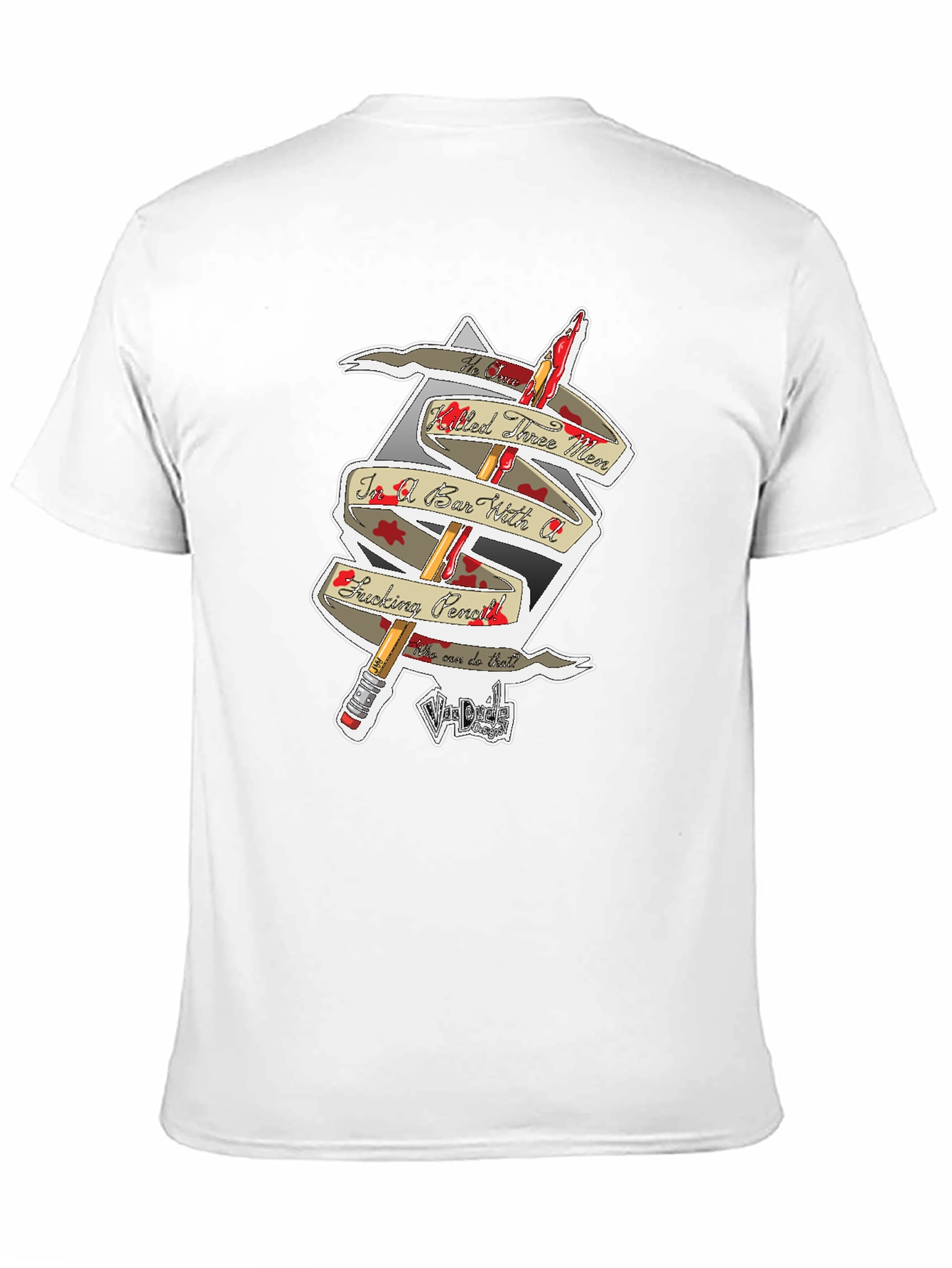 Baba Yaga Pencil T-Shirt