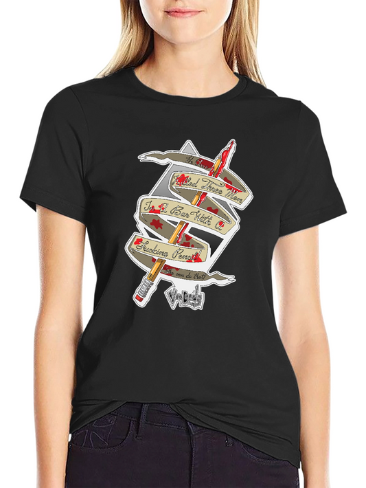 Baba Yaga Pencil T-Shirt