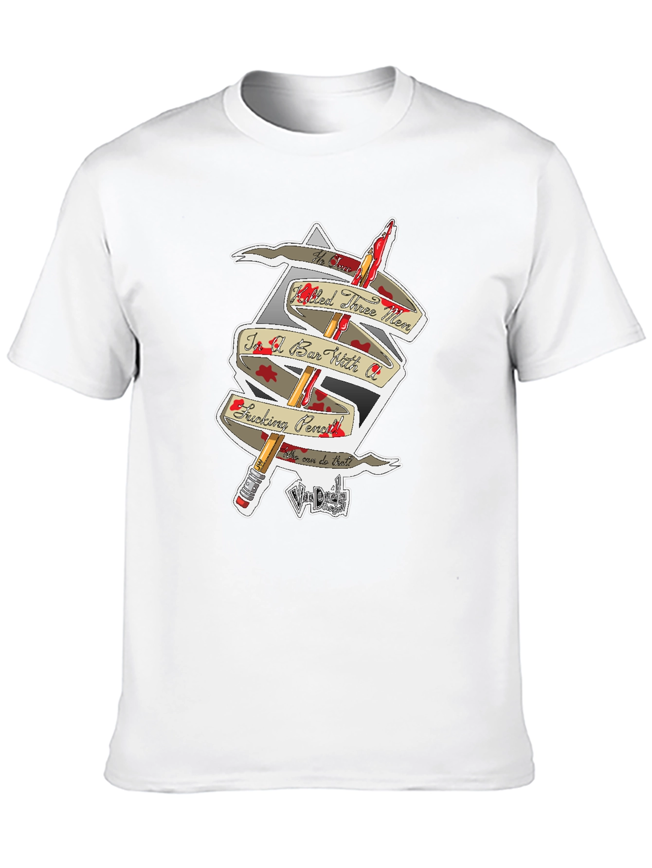 Baba Yaga Pencil T-Shirt
