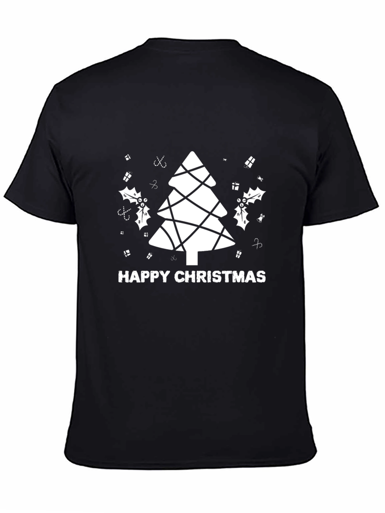 Festive Christmas Tree Graphic Tee