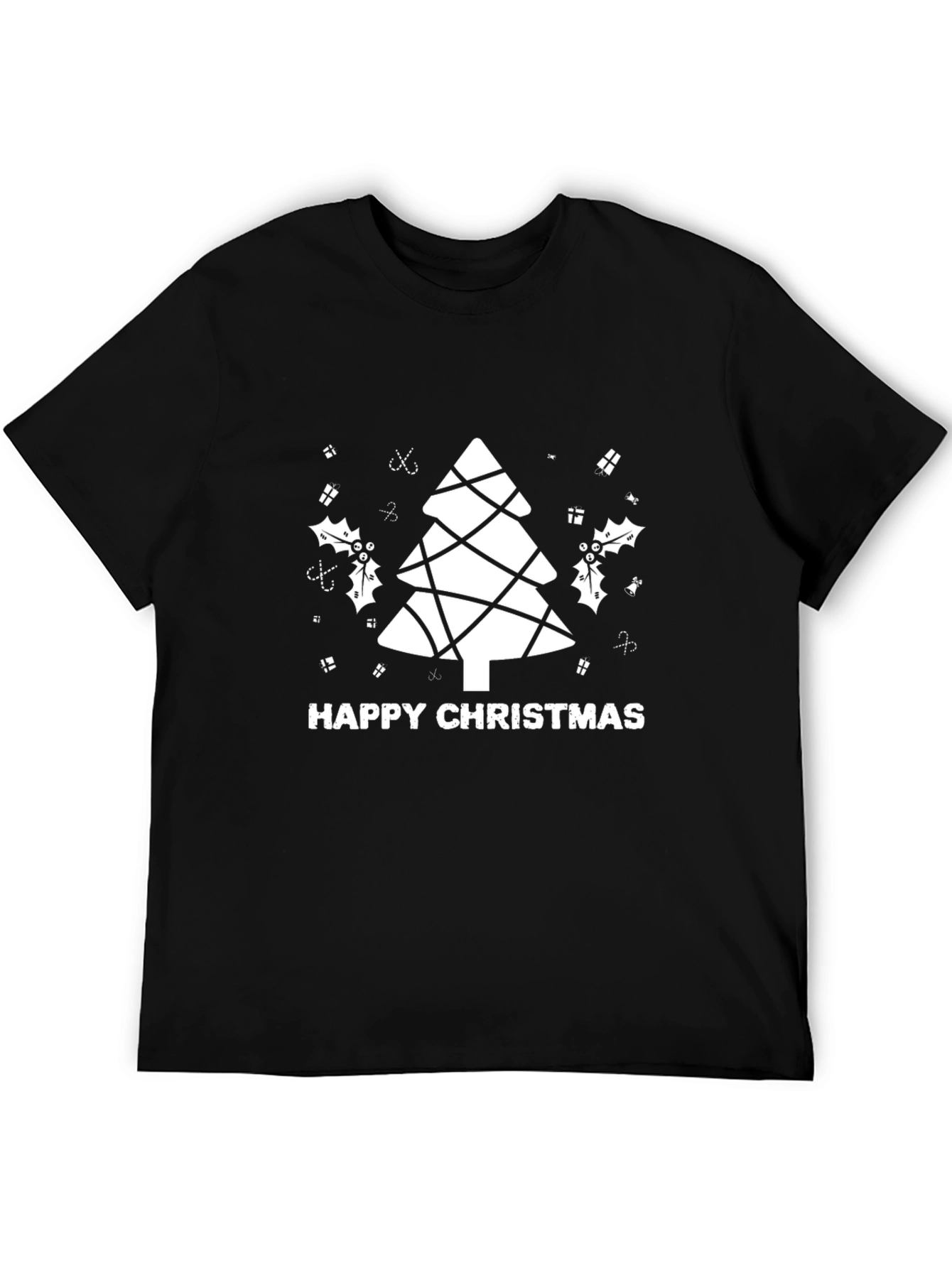 Festive Christmas Tree Graphic Tee