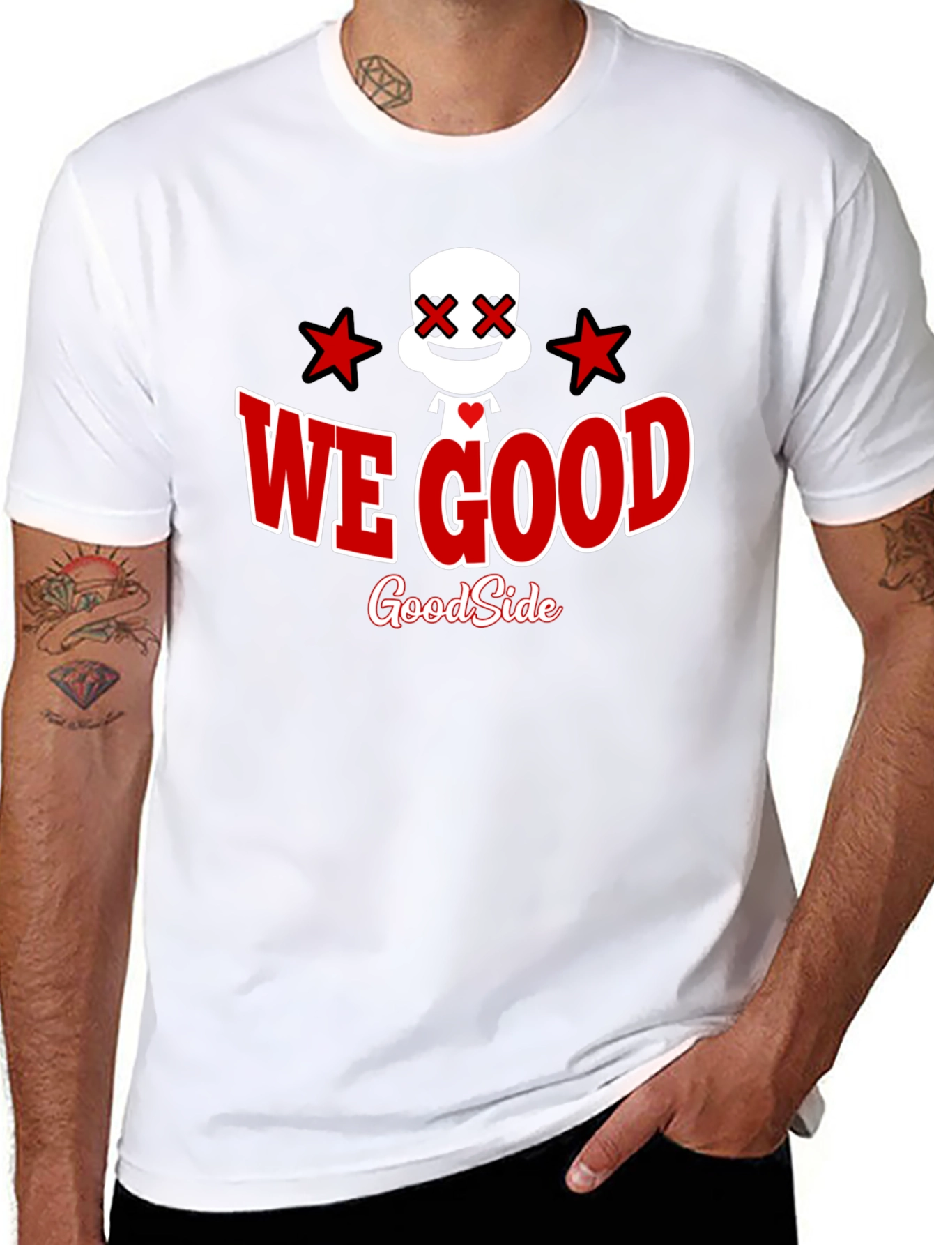 We Good GoodSide Graphic Black T-Shirt