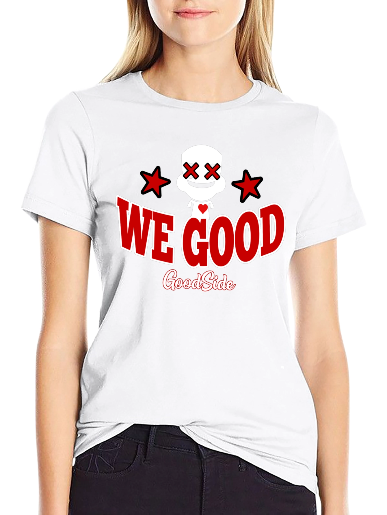 We Good GoodSide Graphic Black T-Shirt