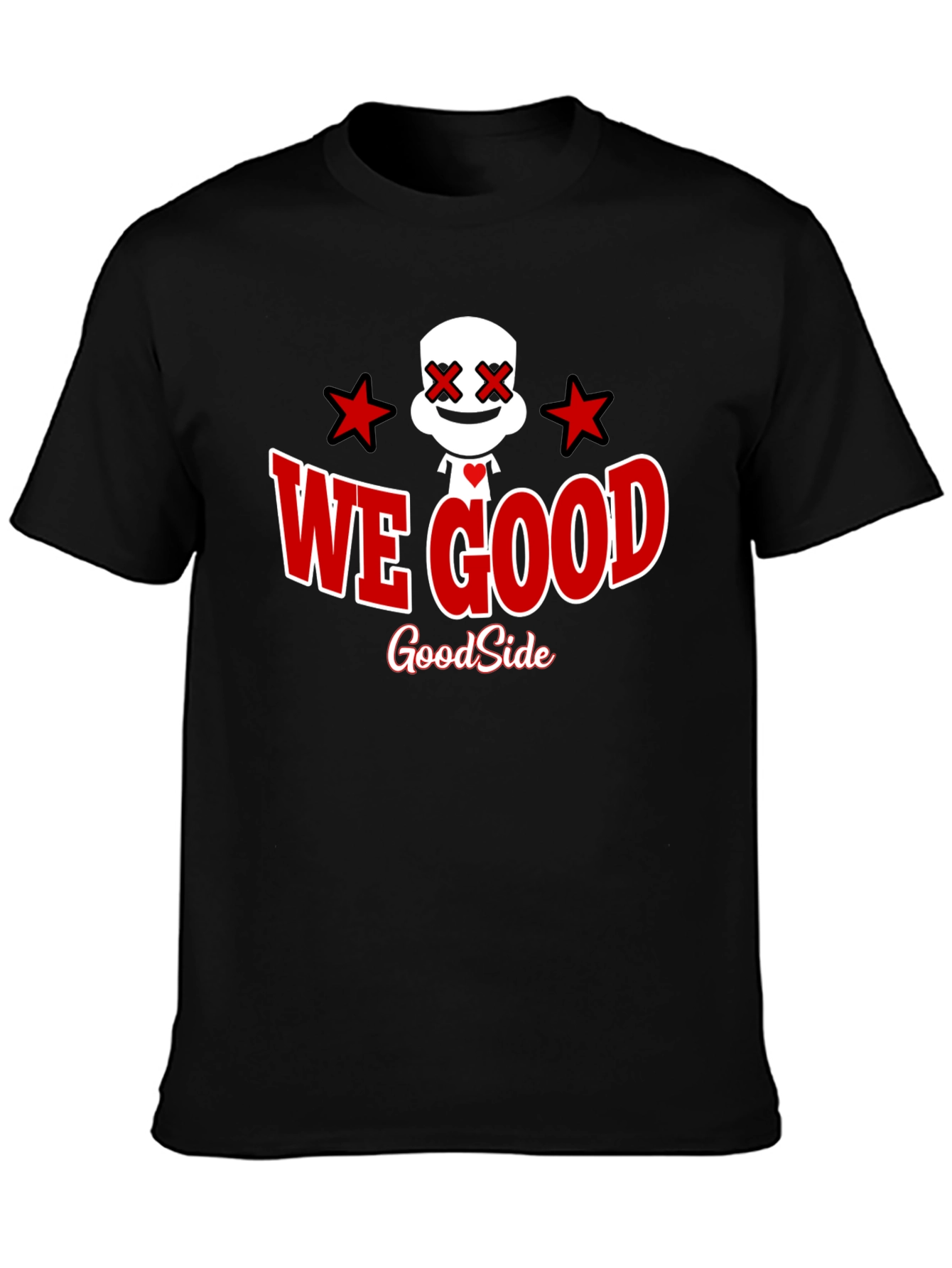 We Good GoodSide Graphic Black T-Shirt
