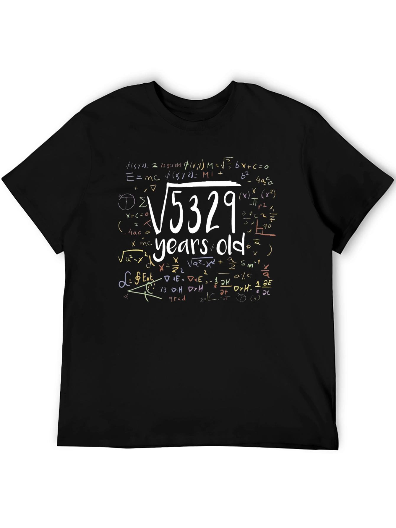 Funny Math 73rd Birthday T-Shirt for Him