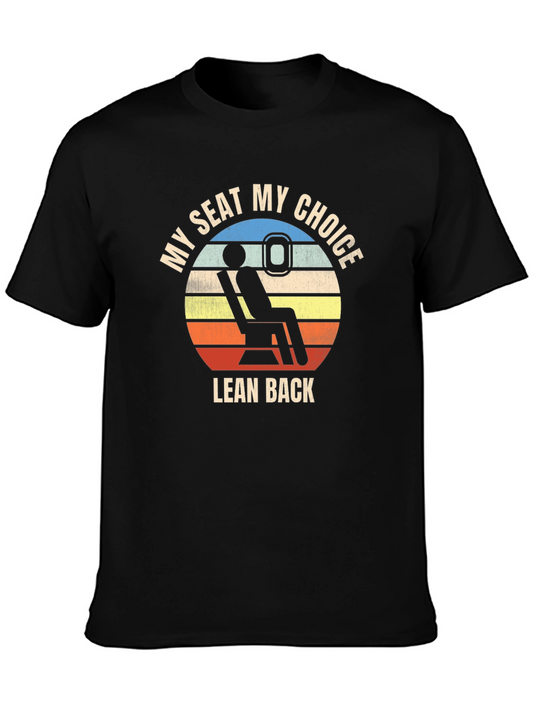 My Seat My Choice Graphic T-Shirt - Airplane Humor Tee