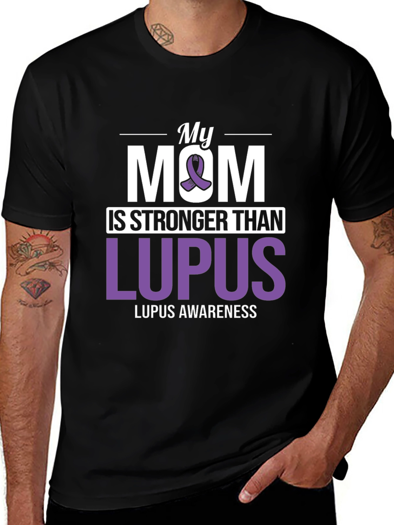 My Mom is Stronger Than Lupus T-Shirt