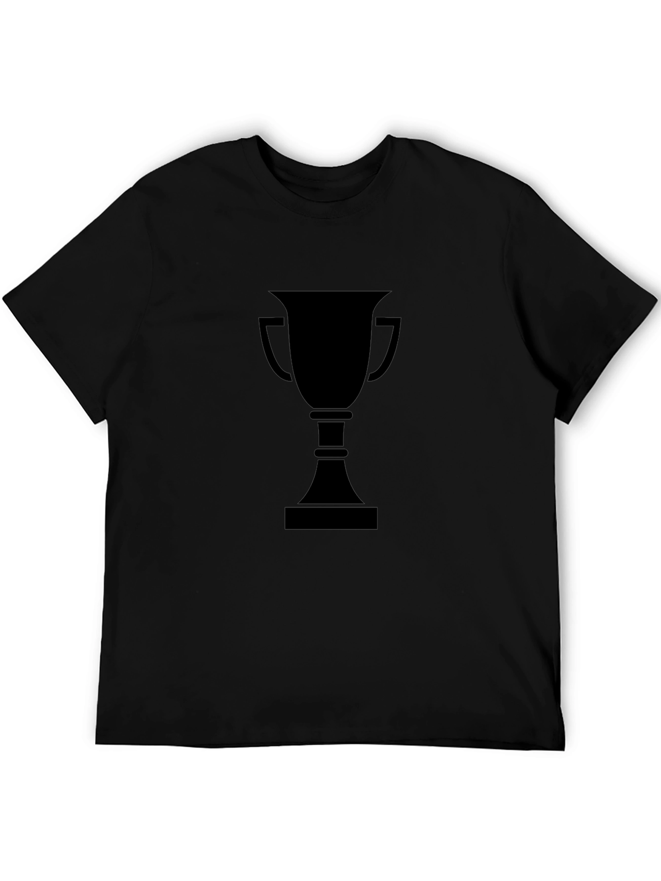 Black Trophy Graphic T-Shirt - Winners Style
