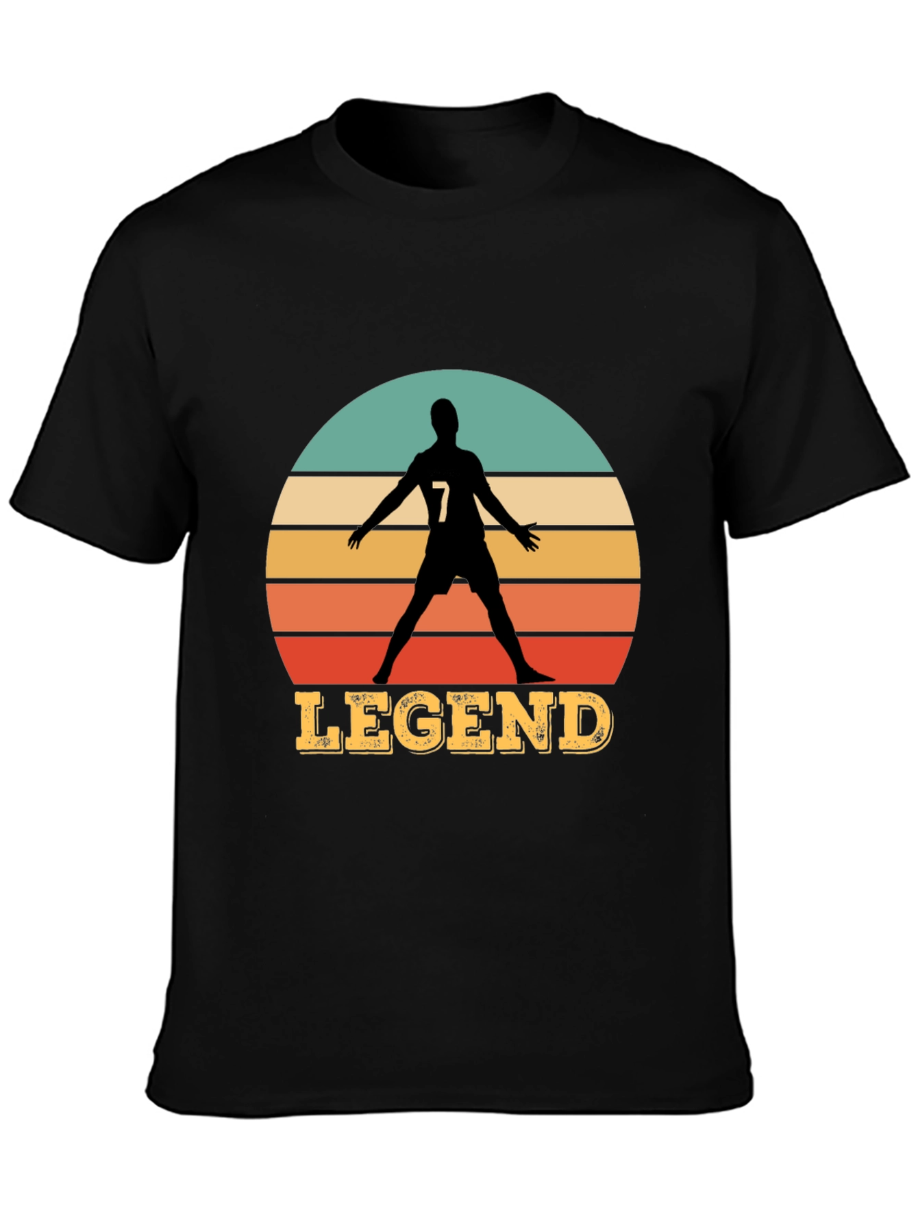 Legend Soccer Player Graphic T-Shirt