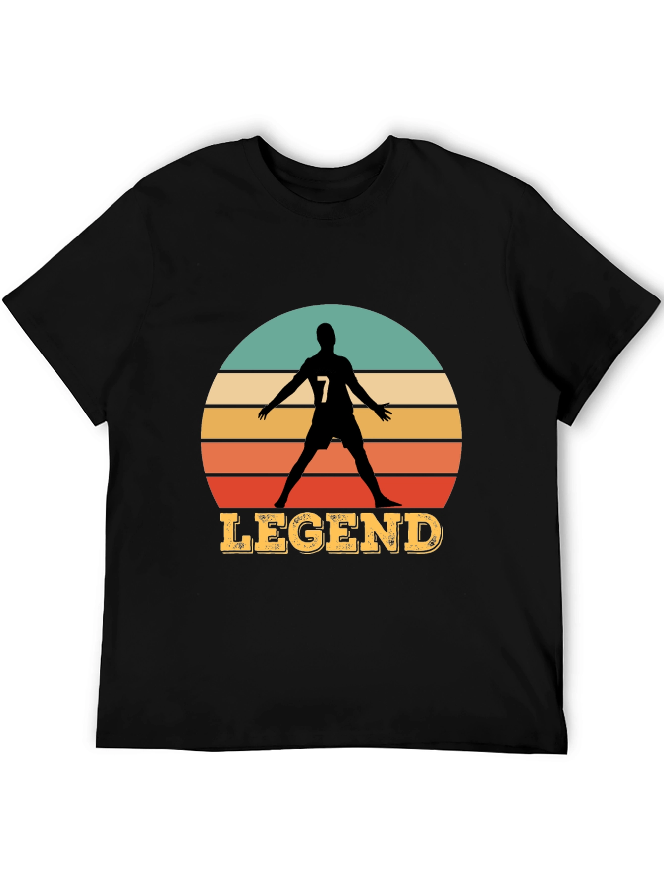 Legend Soccer Player Graphic T-Shirt
