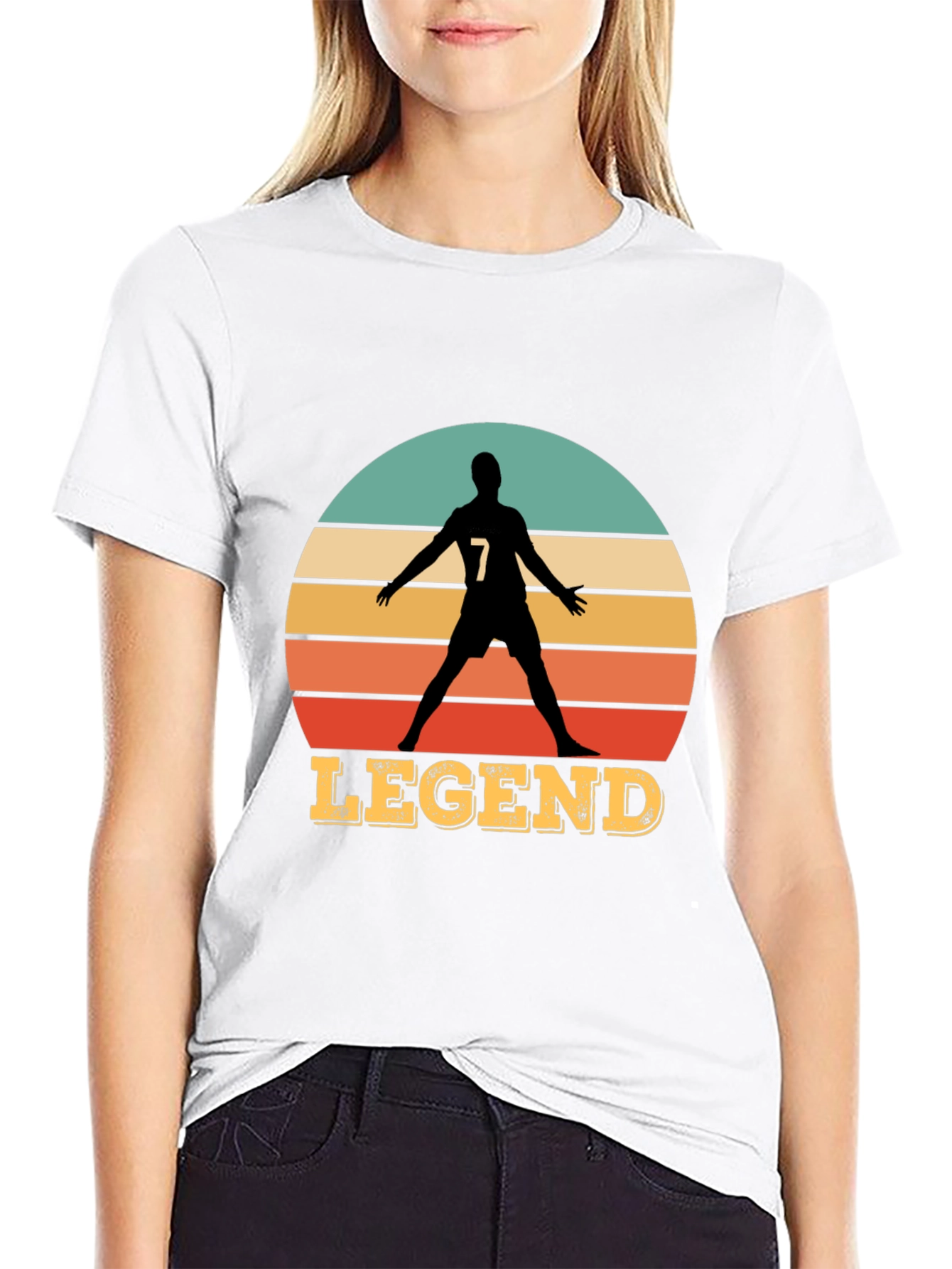 Legend Soccer Player Graphic T-Shirt