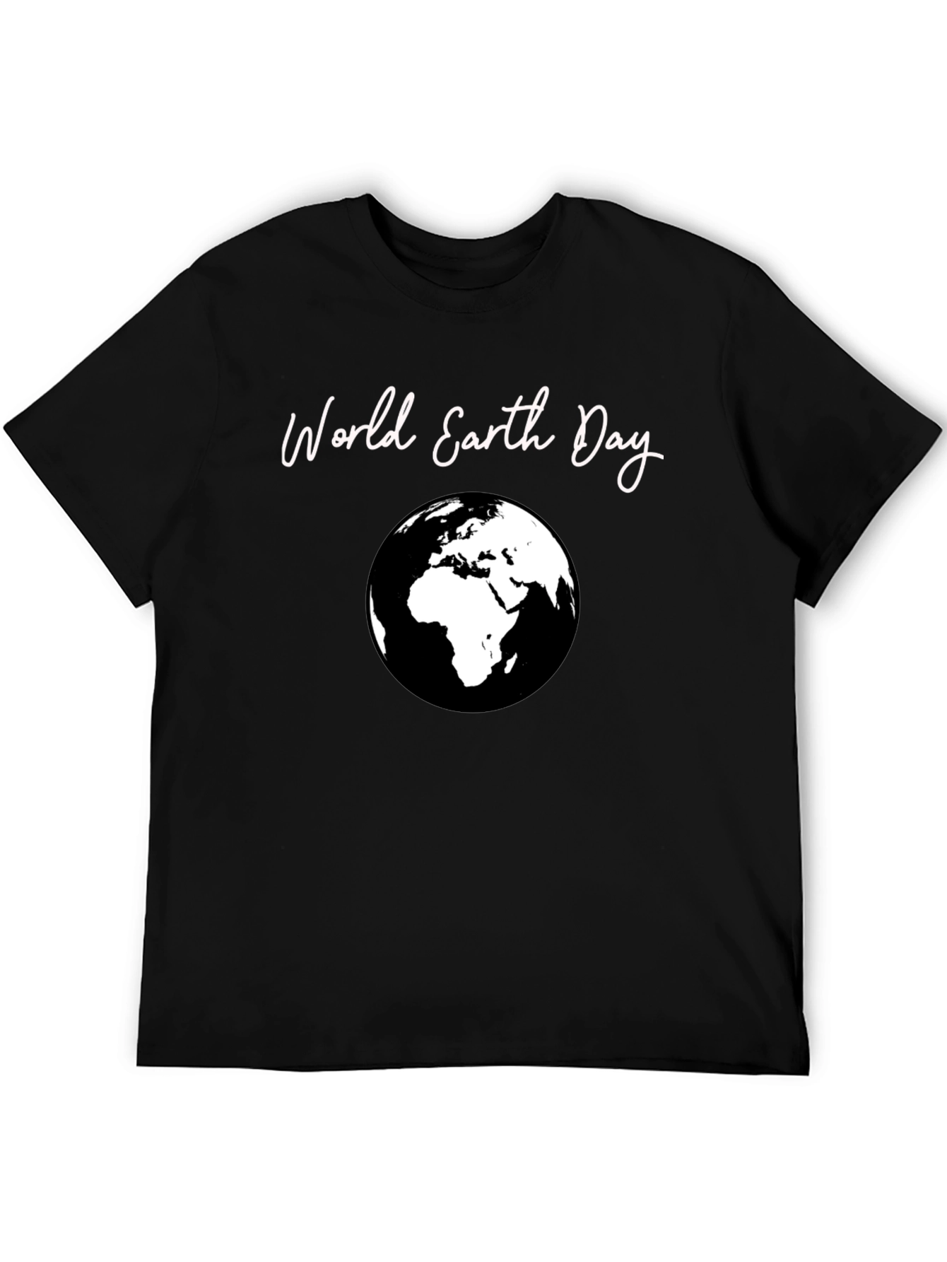 World Earth Day Graphic Tee - Black
