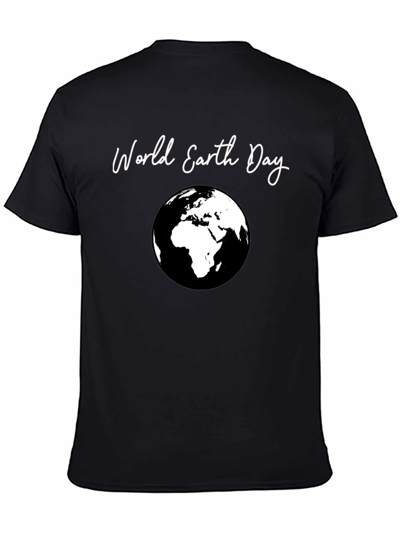 World Earth Day Graphic Tee - Black