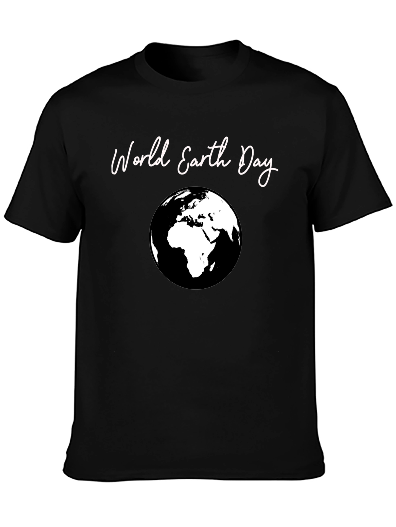 World Earth Day Graphic Tee - Black