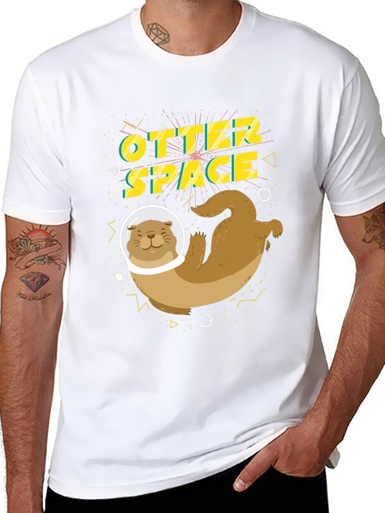 Otter Space T-Shirt - Funny Graphic Tee