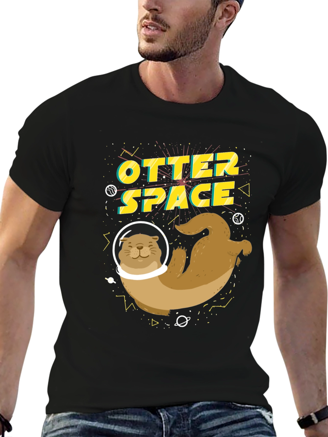 Otter Space T-Shirt - Funny Graphic Tee