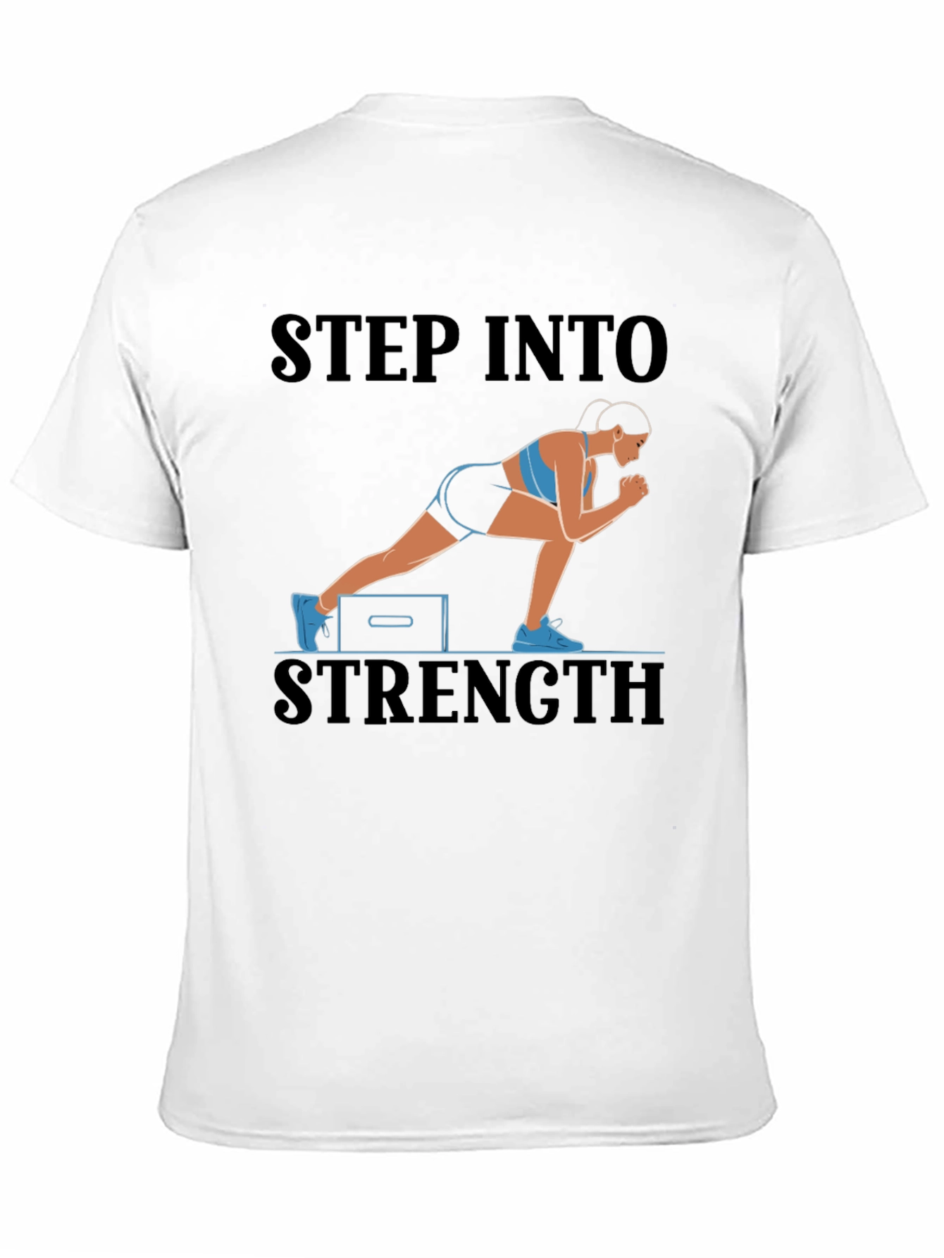 Step Into Strength Graphic T-Shirt