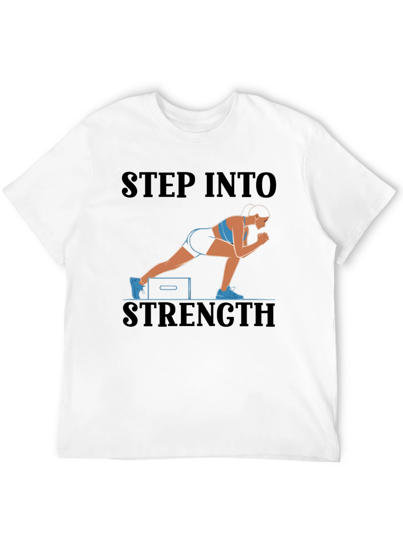 Step Into Strength Graphic T-Shirt