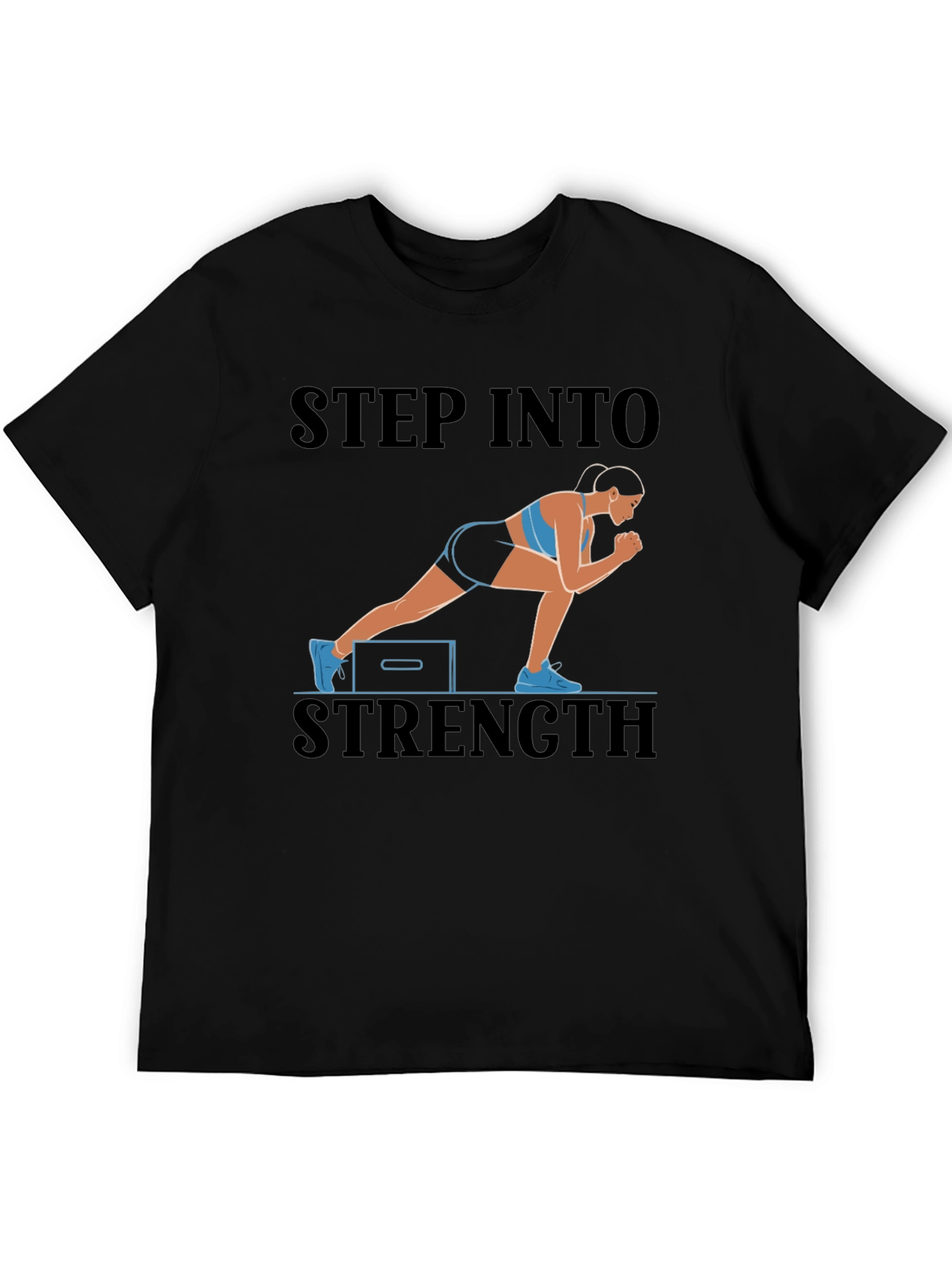 Step Into Strength Graphic T-Shirt