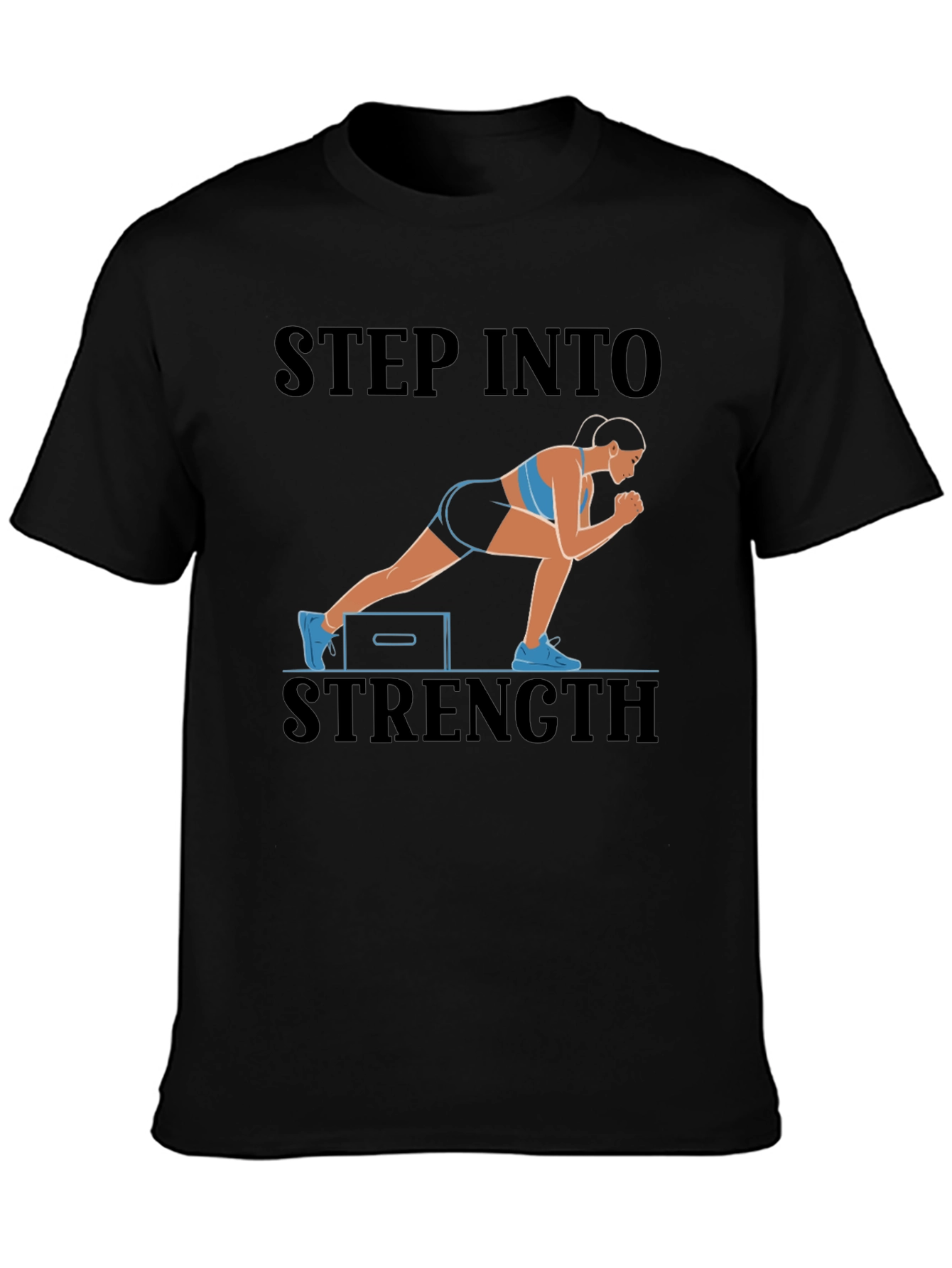 Step Into Strength Graphic T-Shirt