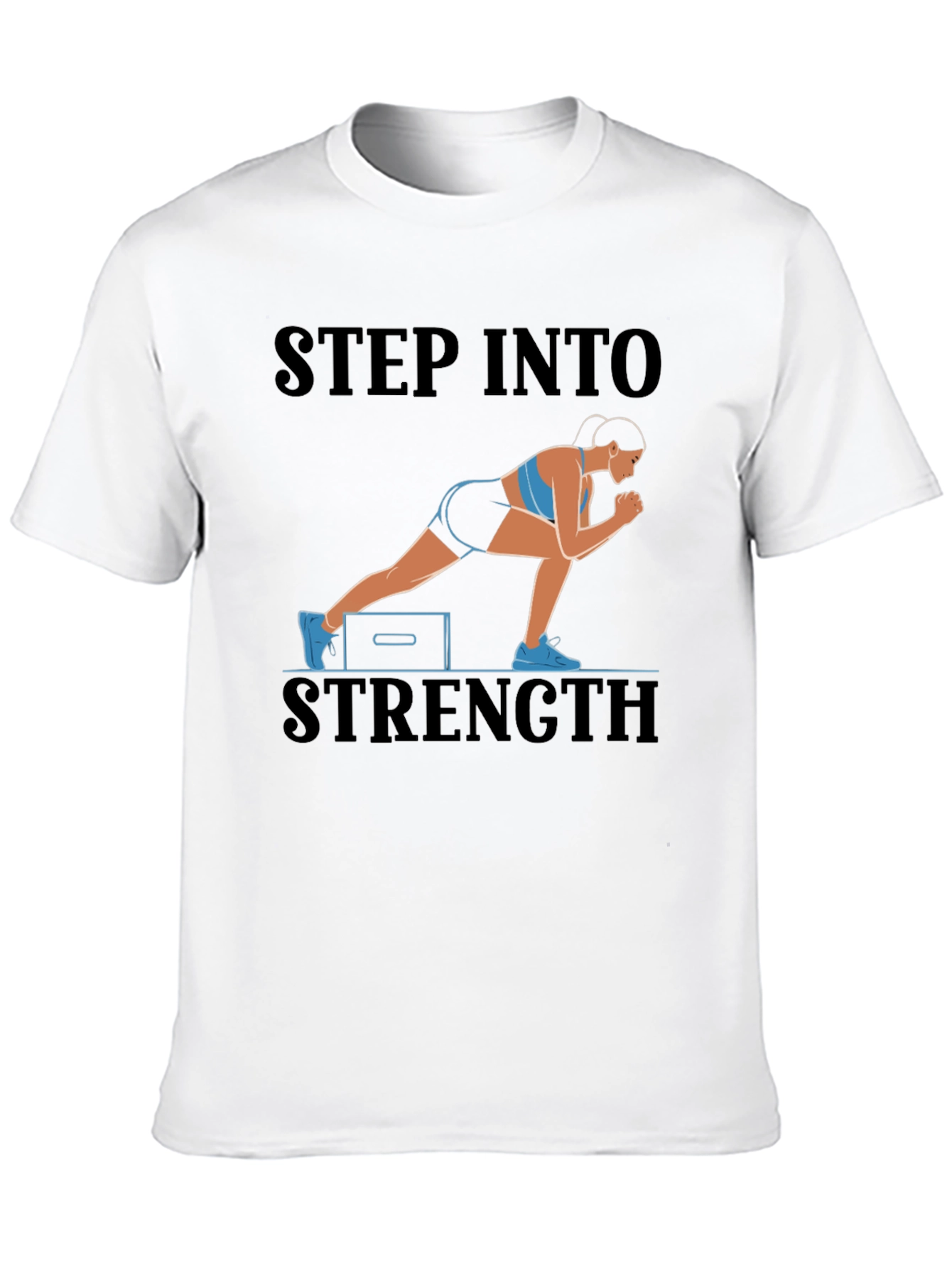 Step Into Strength Graphic T-Shirt