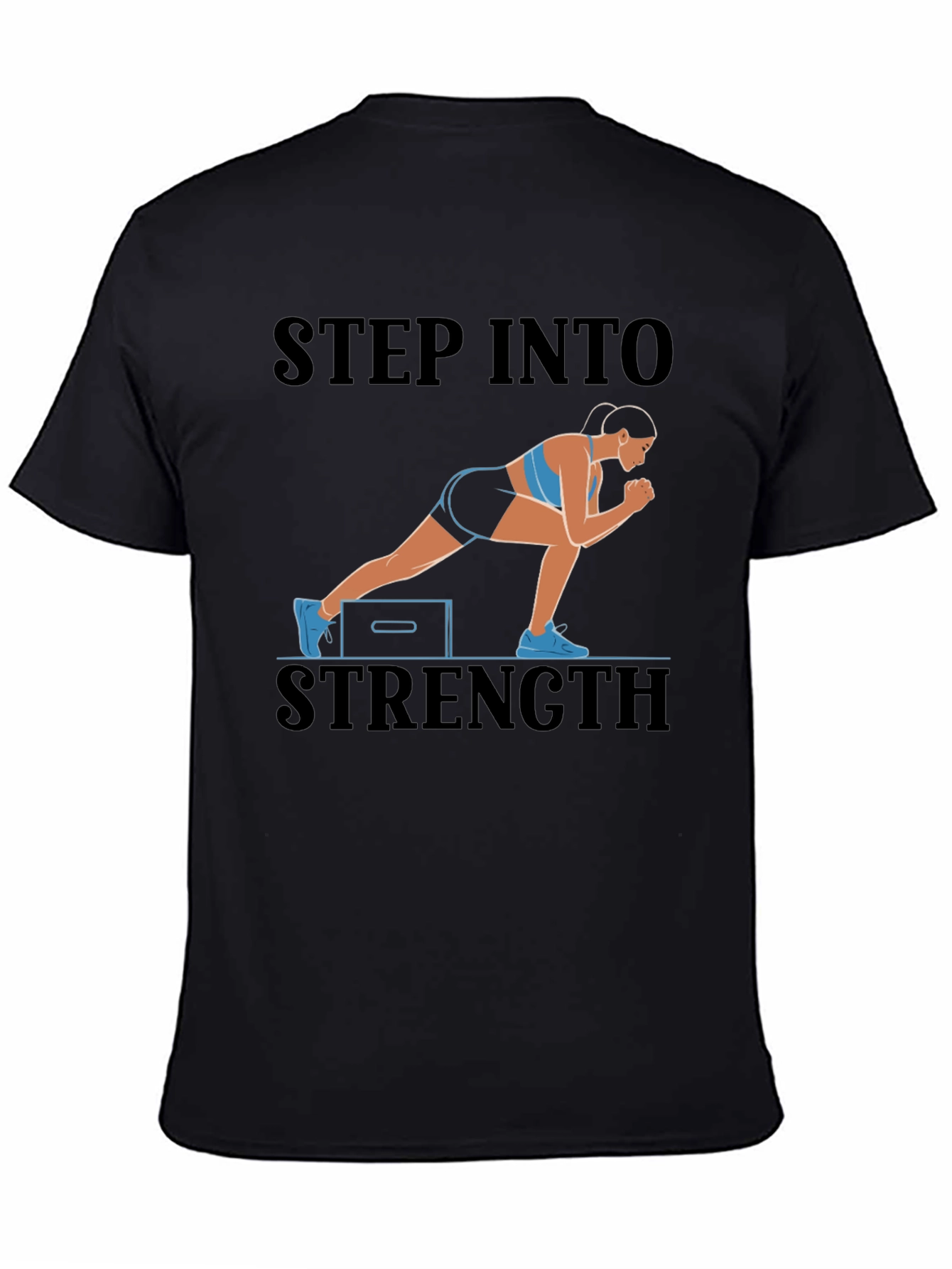 Step Into Strength Graphic T-Shirt