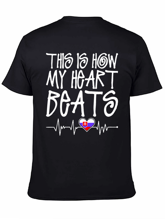 Slovakia Heartbeat T-Shirt - Show Your Love!