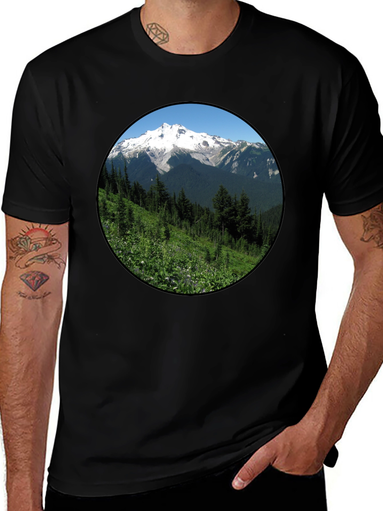 Mountain View Graphic Tee - Nature Lover Apparel