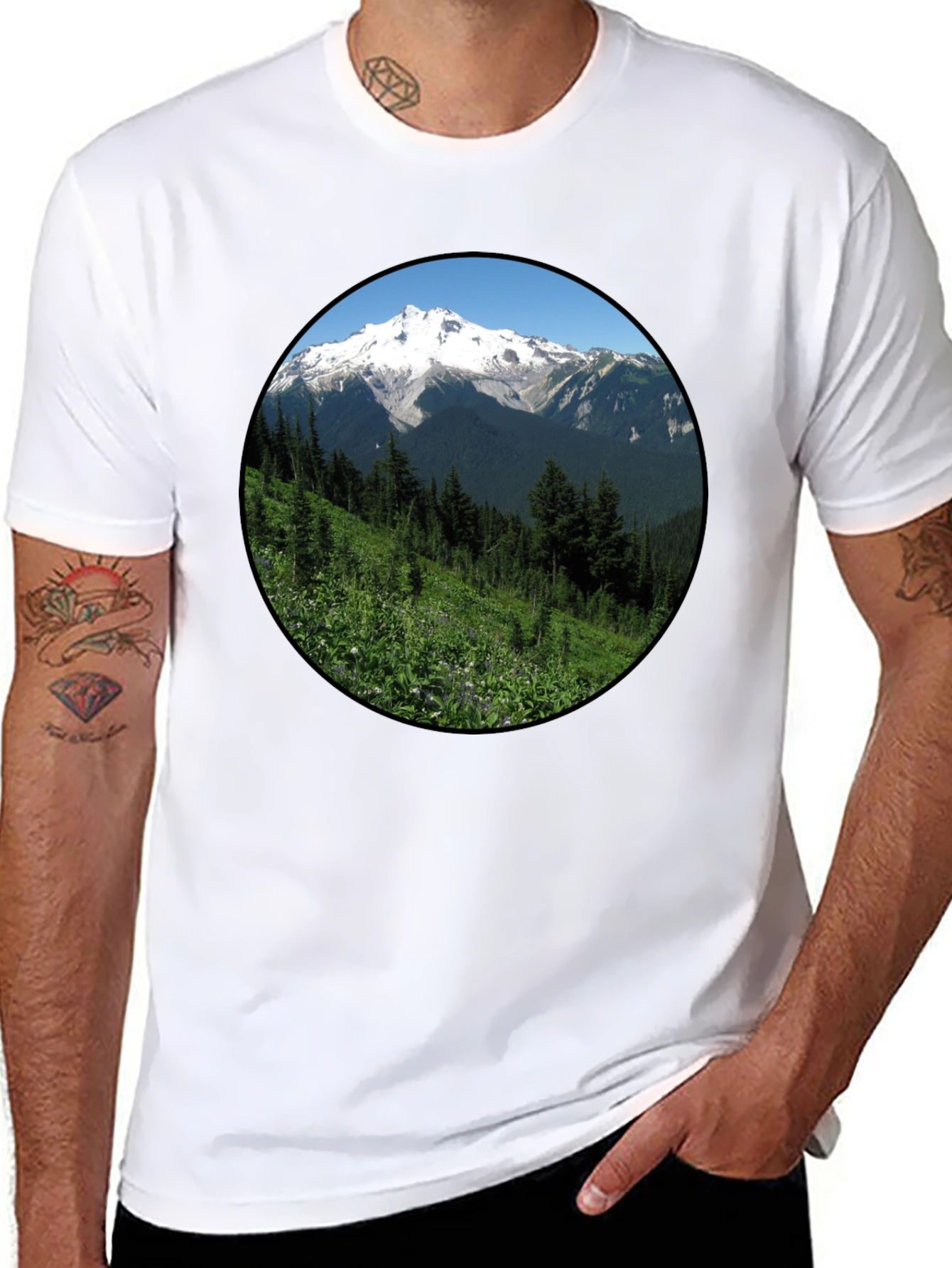 Mountain View Graphic Tee - Nature Lover Apparel