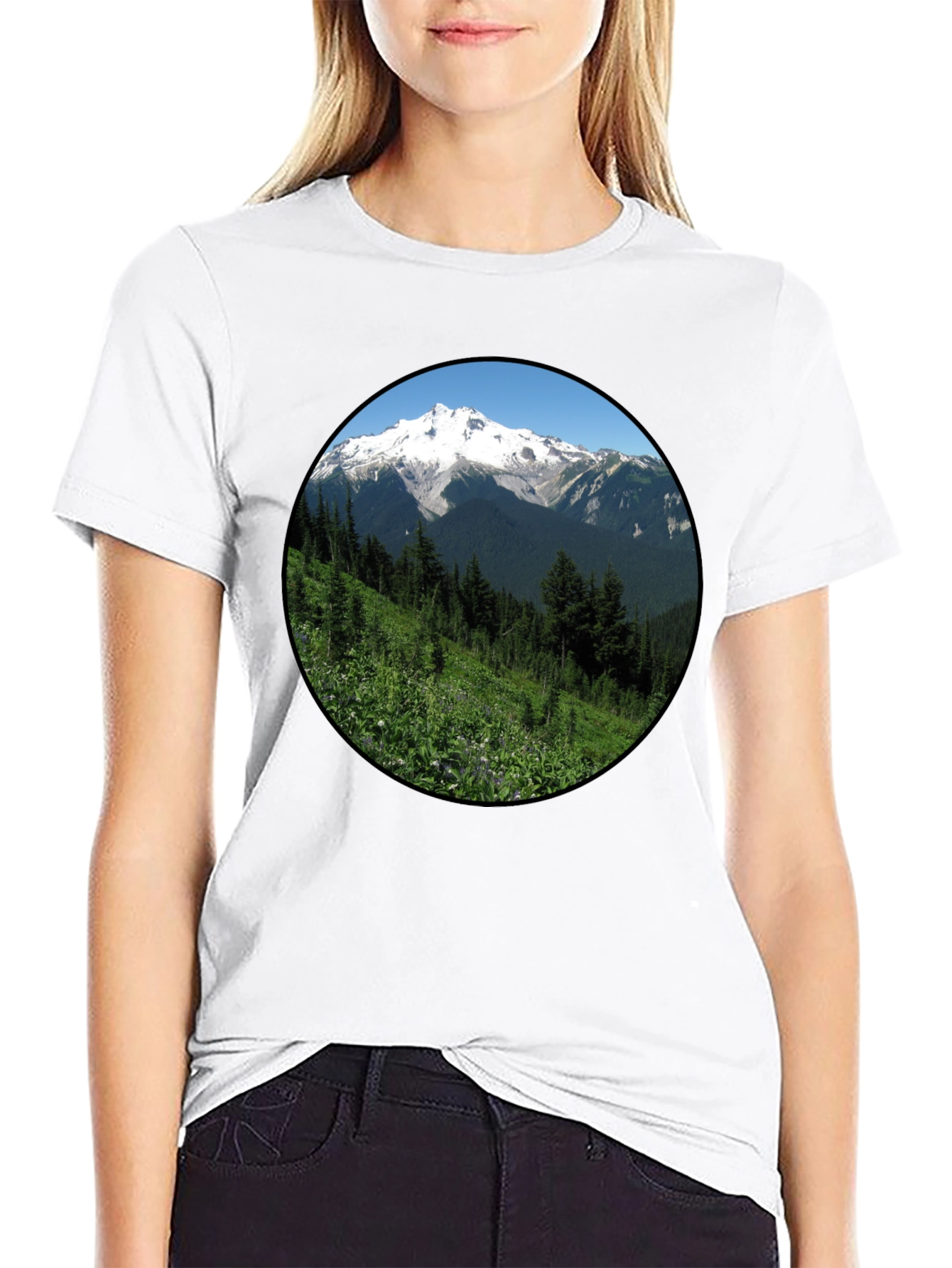 Mountain View Graphic Tee - Nature Lover Apparel