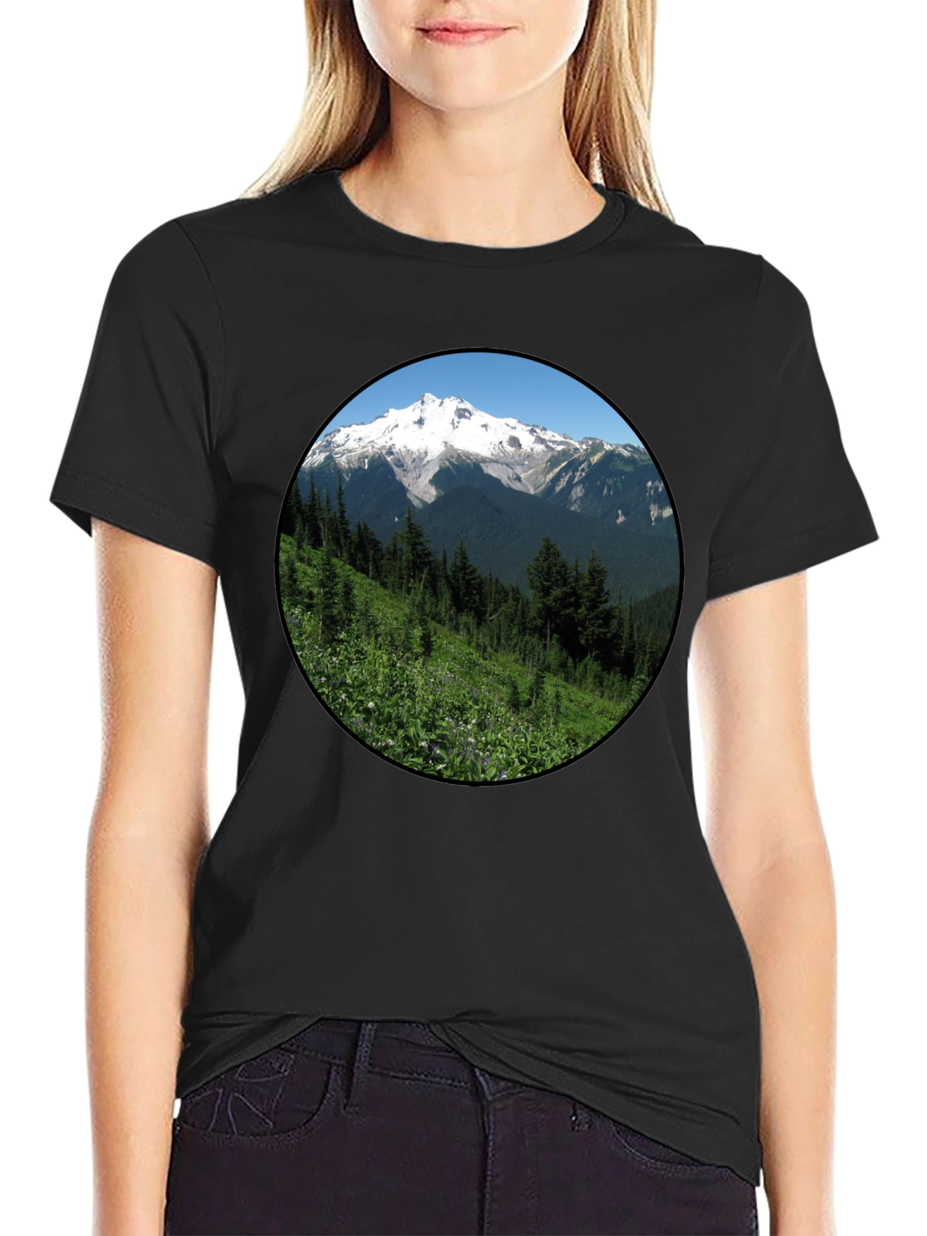 Mountain View Graphic Tee - Nature Lover Apparel
