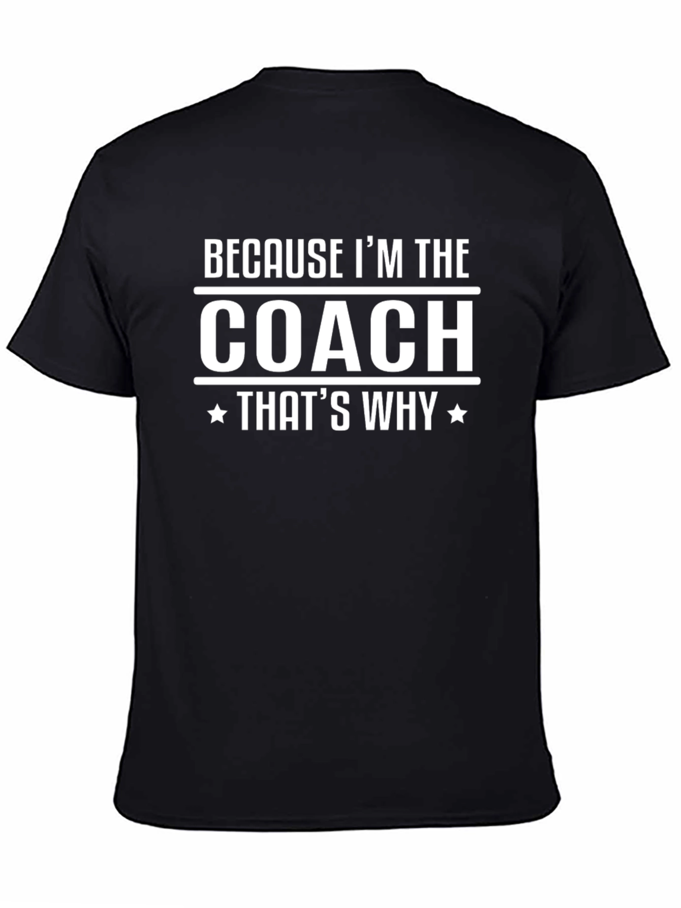 Coach T-Shirt - Because Im The Coach