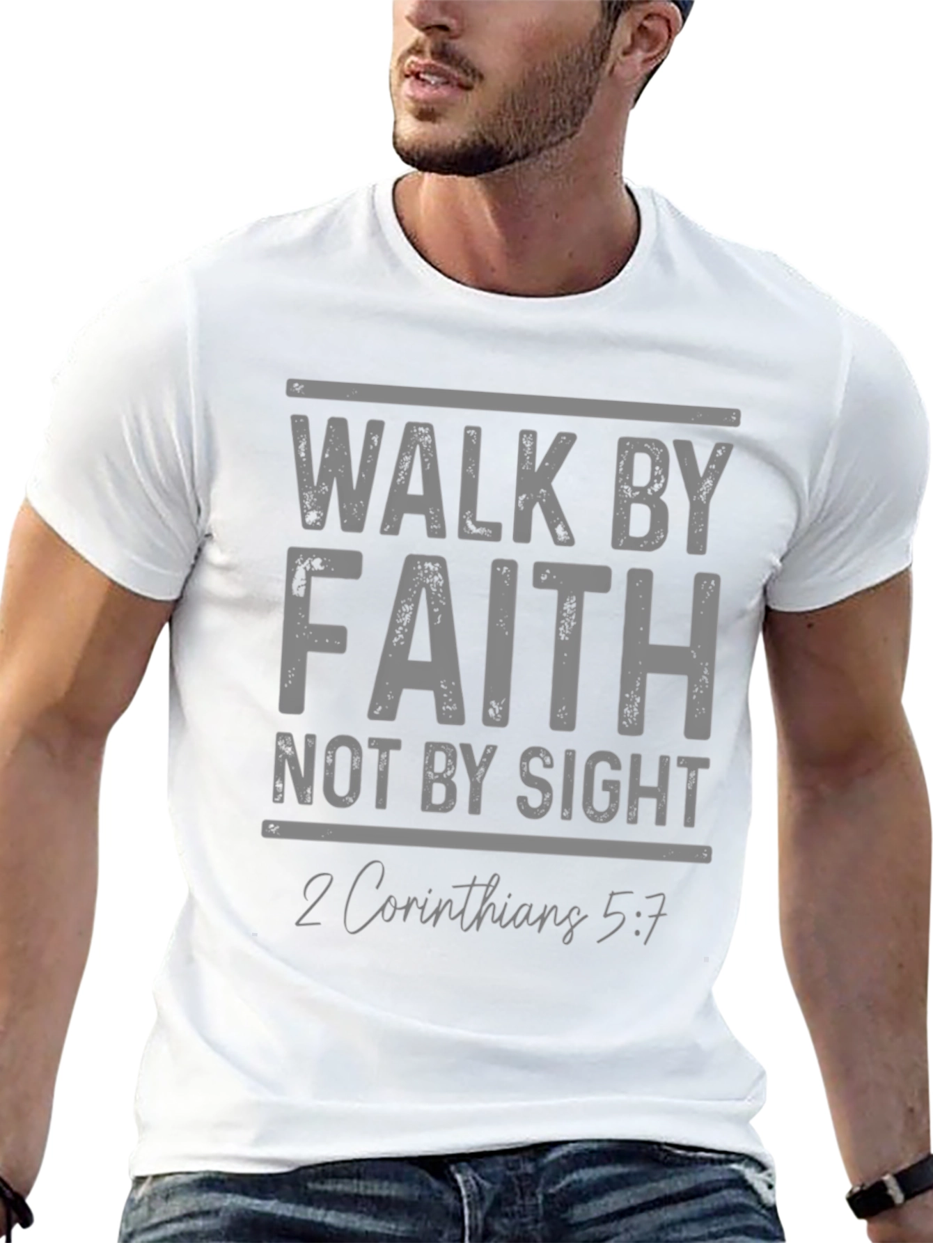 Walk By Faith Graphic T-Shirt