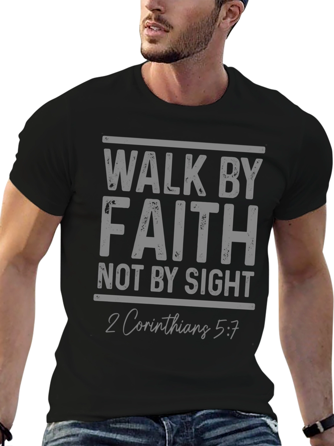Walk By Faith Graphic T-Shirt