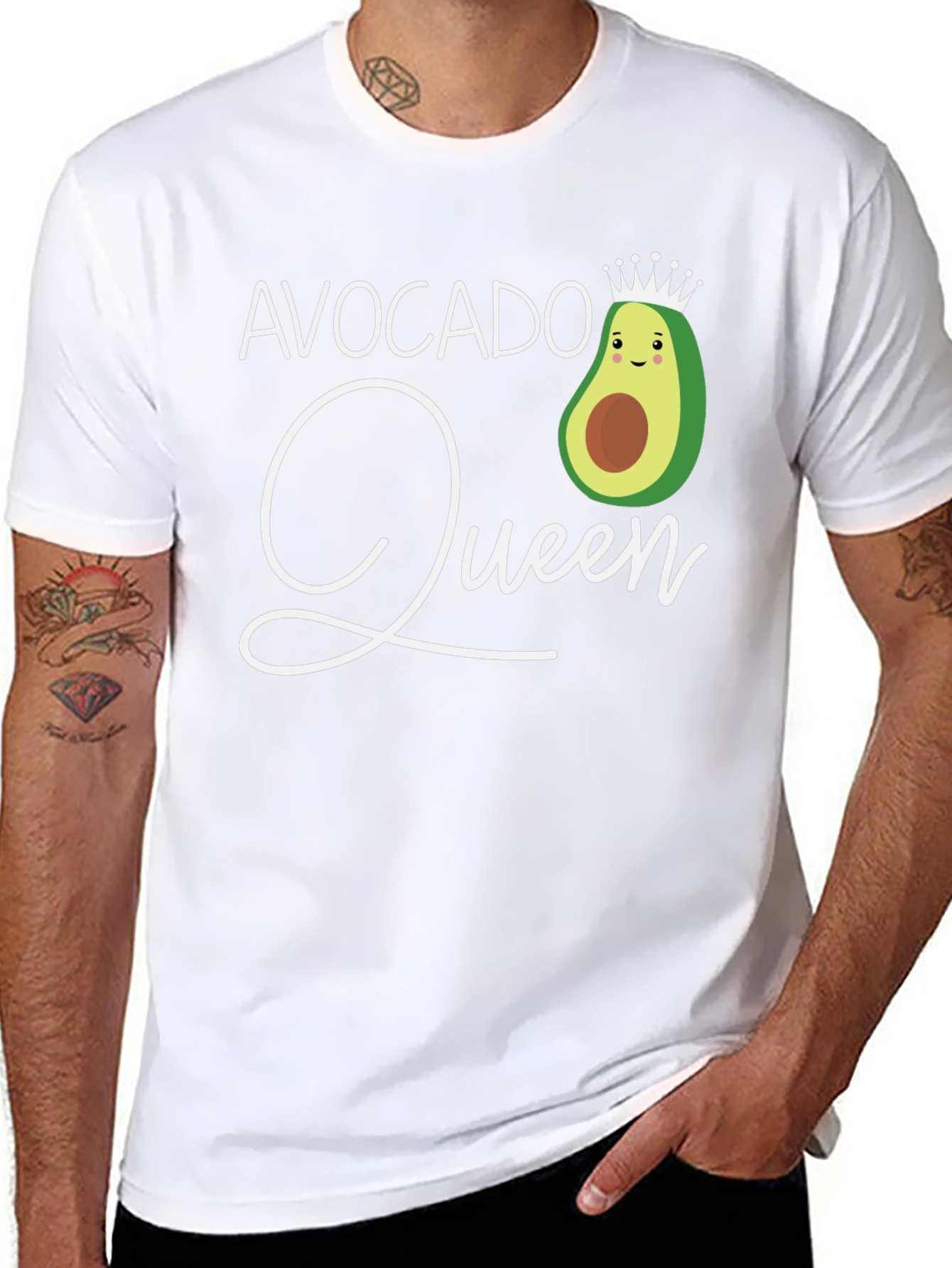 Avocado Queen Graphic T-Shirt
