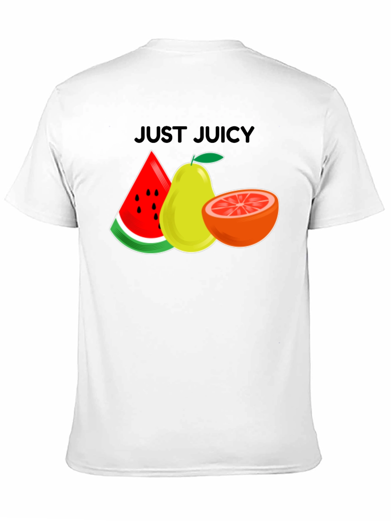 Just Juicy Graphic Tee - Fresh Fruit Design