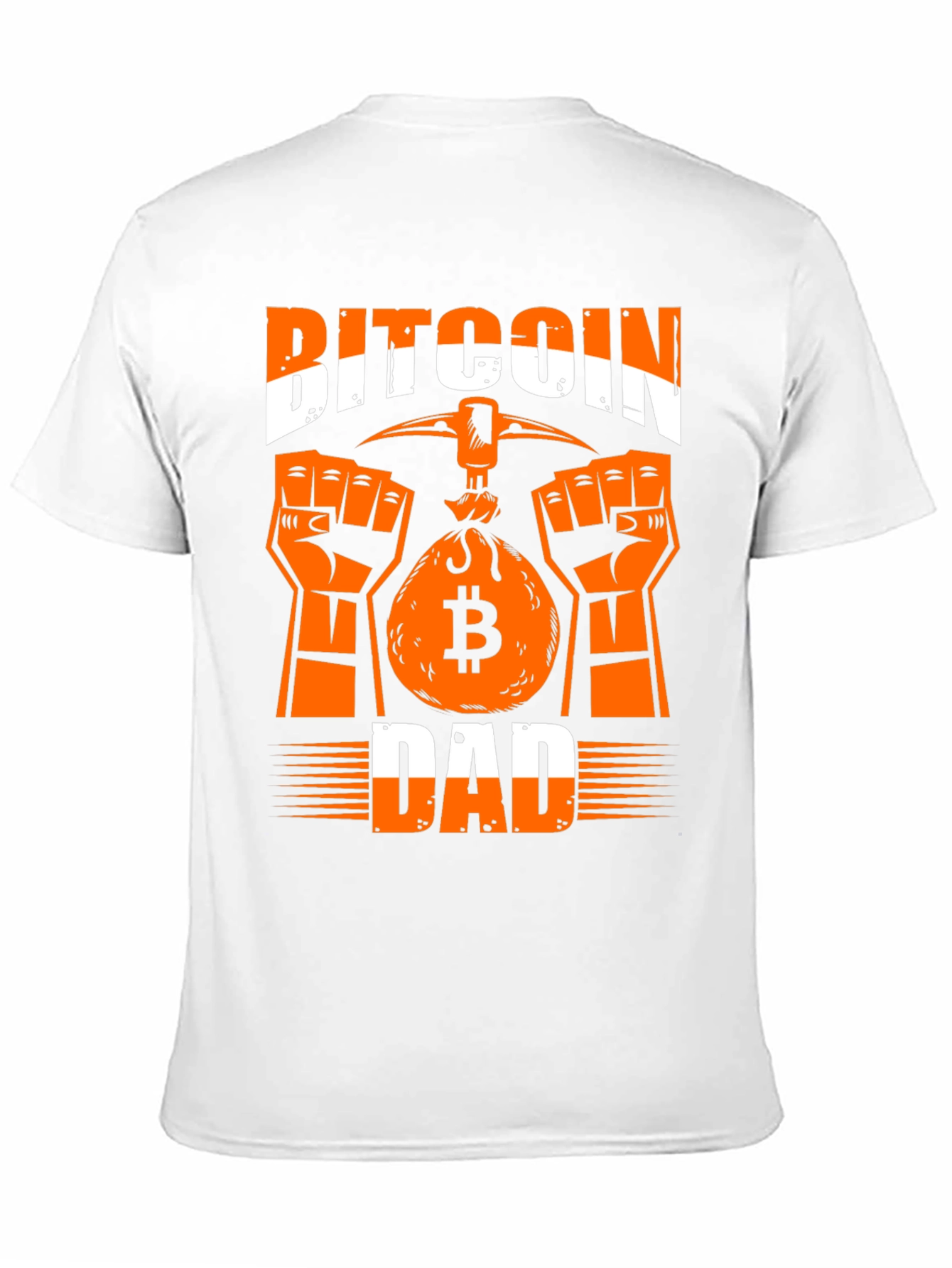 Bitcoin Dad Graphic Tee - Crypto Miner T-Shirt