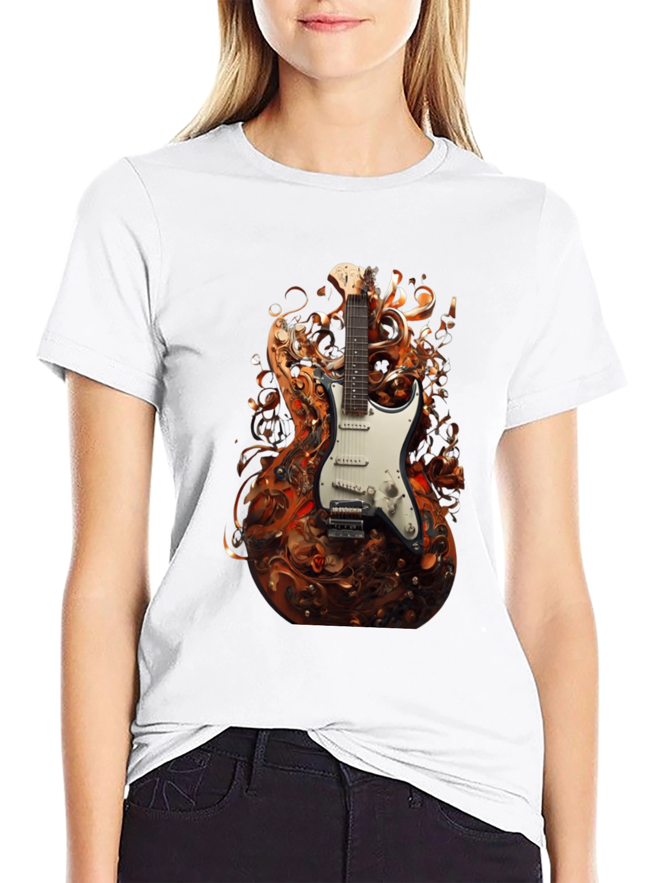 Guitar Graphic Tee - Musicians Style