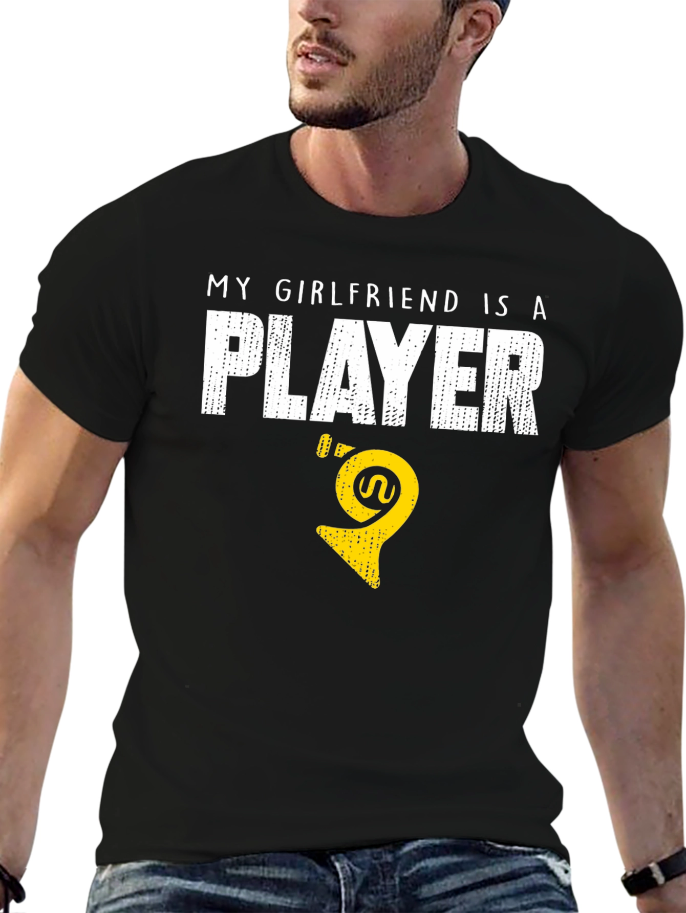My Girlfriend Is A Player - T-Shirt