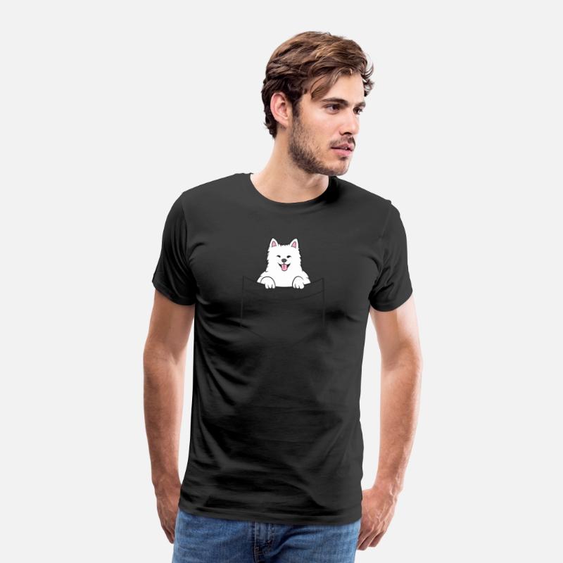 Samoyed In A Pocket Pocket Samoyed