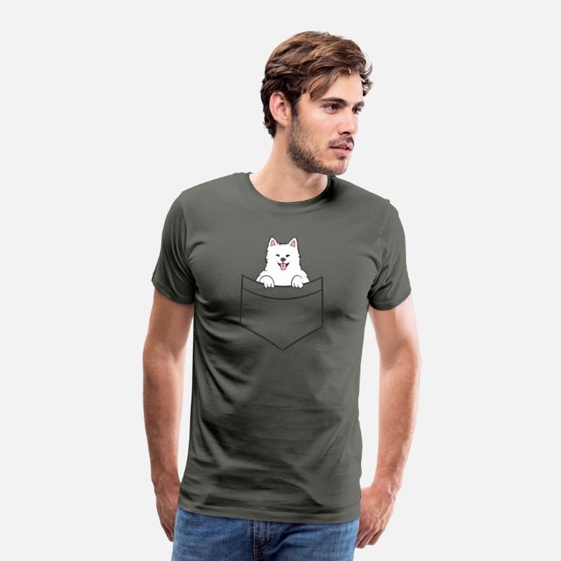 Samoyed In A Pocket Pocket Samoyed