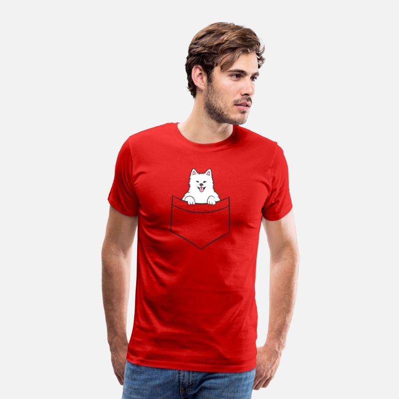 Samoyed In A Pocket Pocket Samoyed