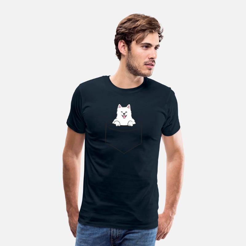 Samoyed In A Pocket Pocket Samoyed