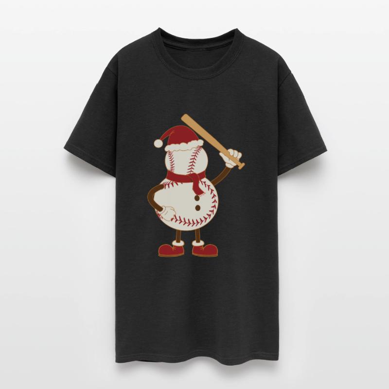 Santa Claus Baseball Christmas Funny